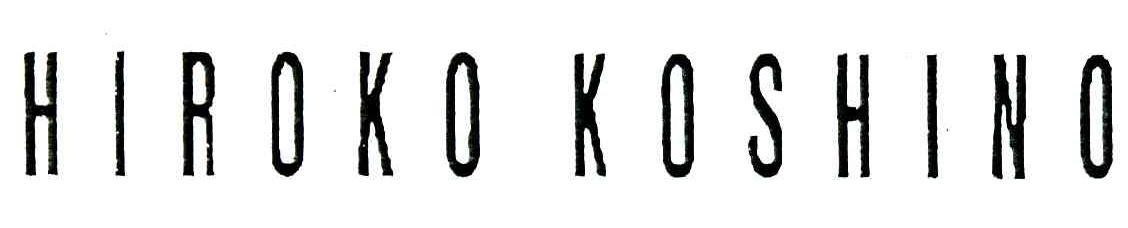 HIROKO KOSHINO