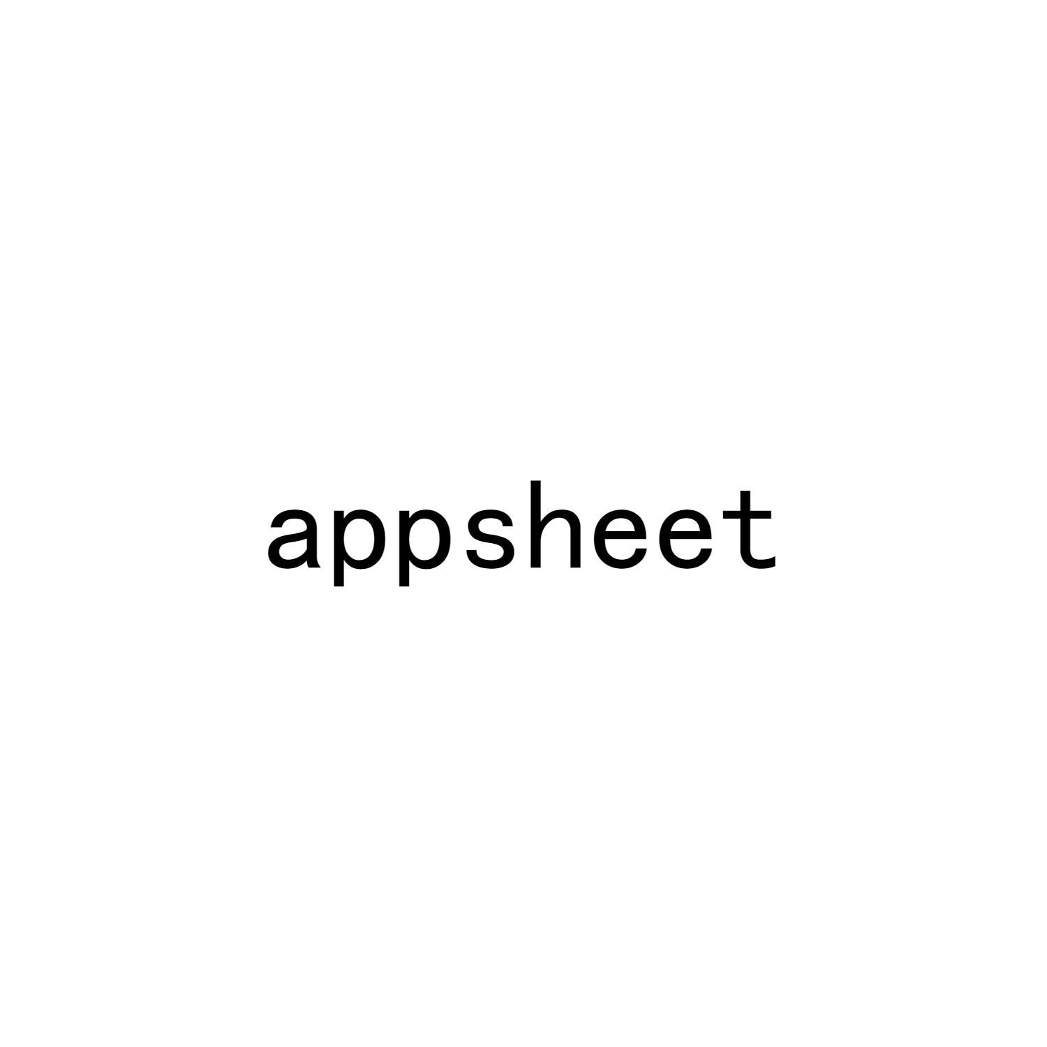 APPSHEET