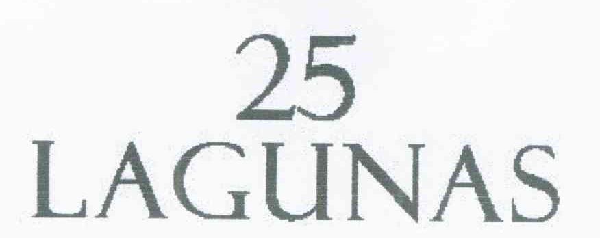 25 LAGUNAS