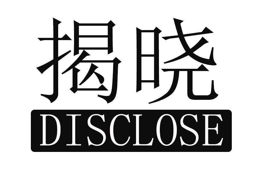 揭晓 DISCLOSE