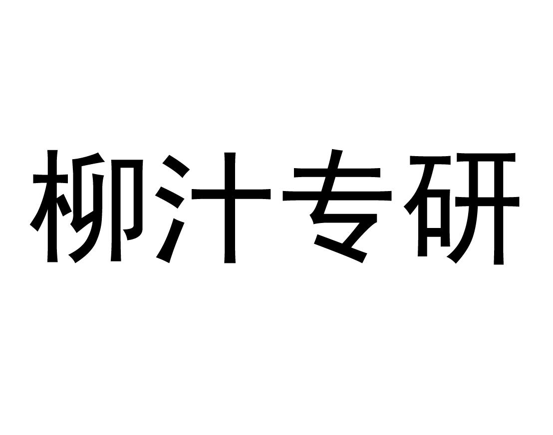柳汁专研