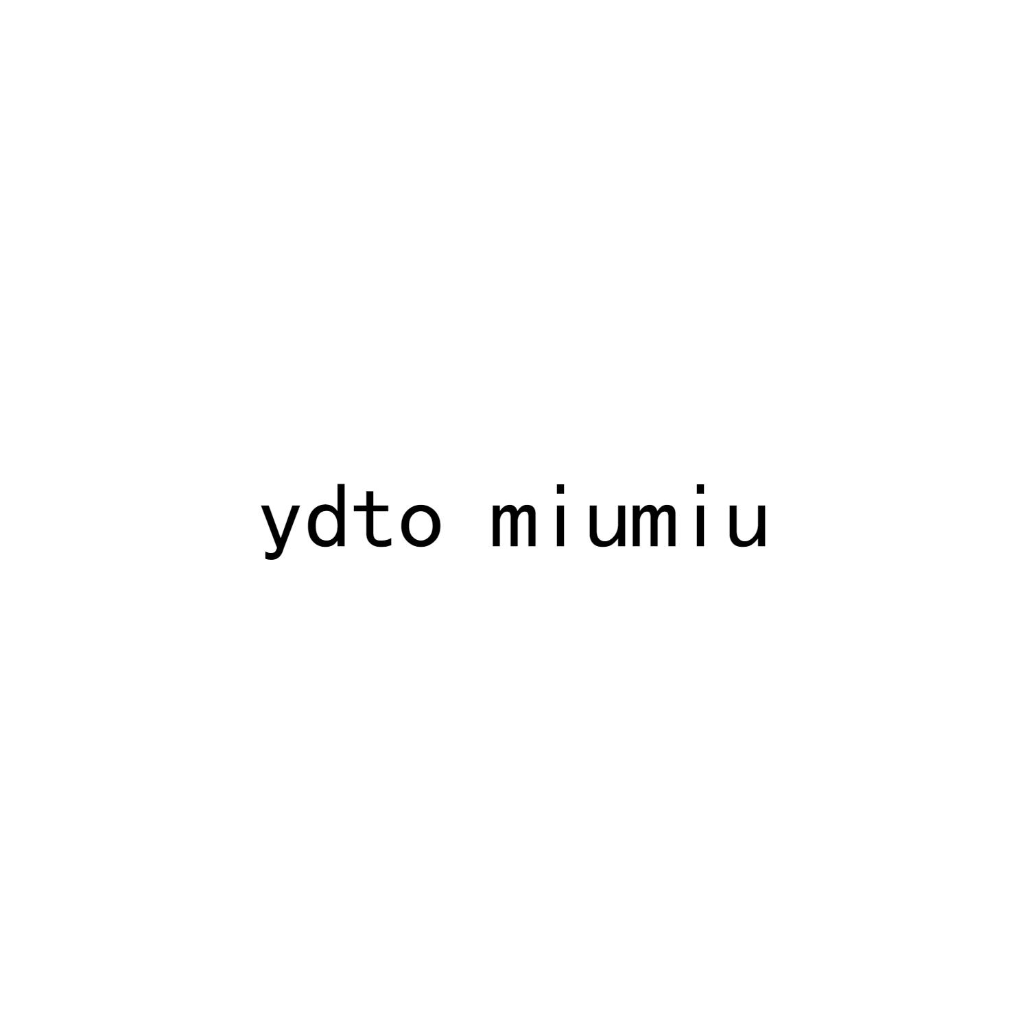 YDTO MIUMIU