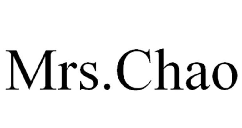 MRS. CHAO