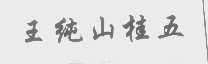 王纯山桂五