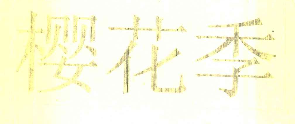 樱花季