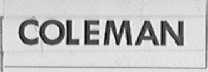 COLEMAN