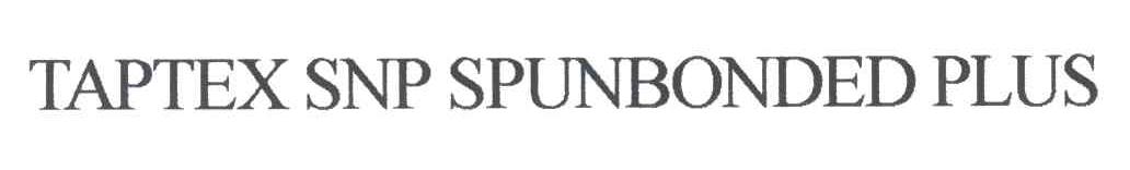 TAPTEX SNP SPUNBONDED PLUS