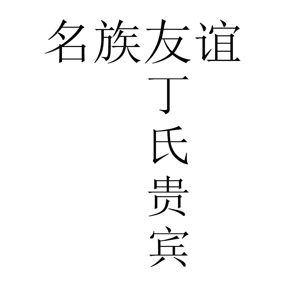 名族友谊丁氏贵宾
