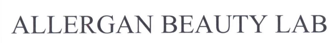 ALLERGAN BEAUTY LAB