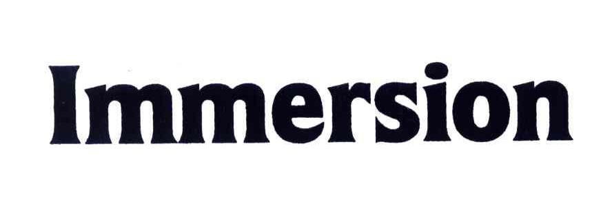 IMMERSION