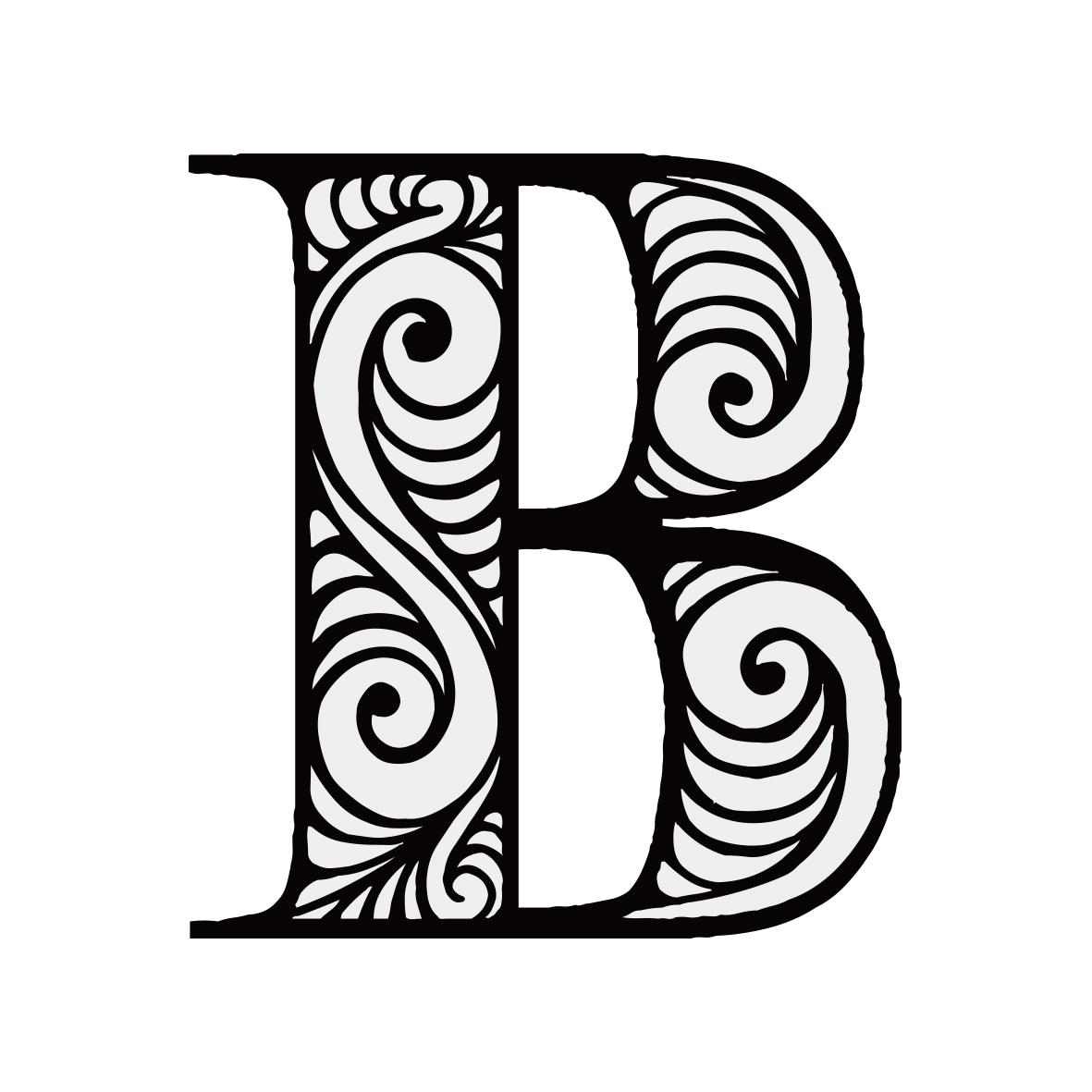 B