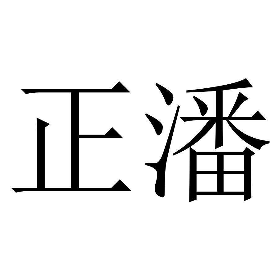 正潘