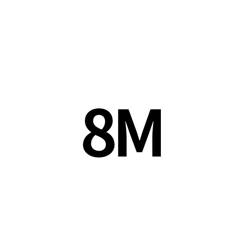 8 M
