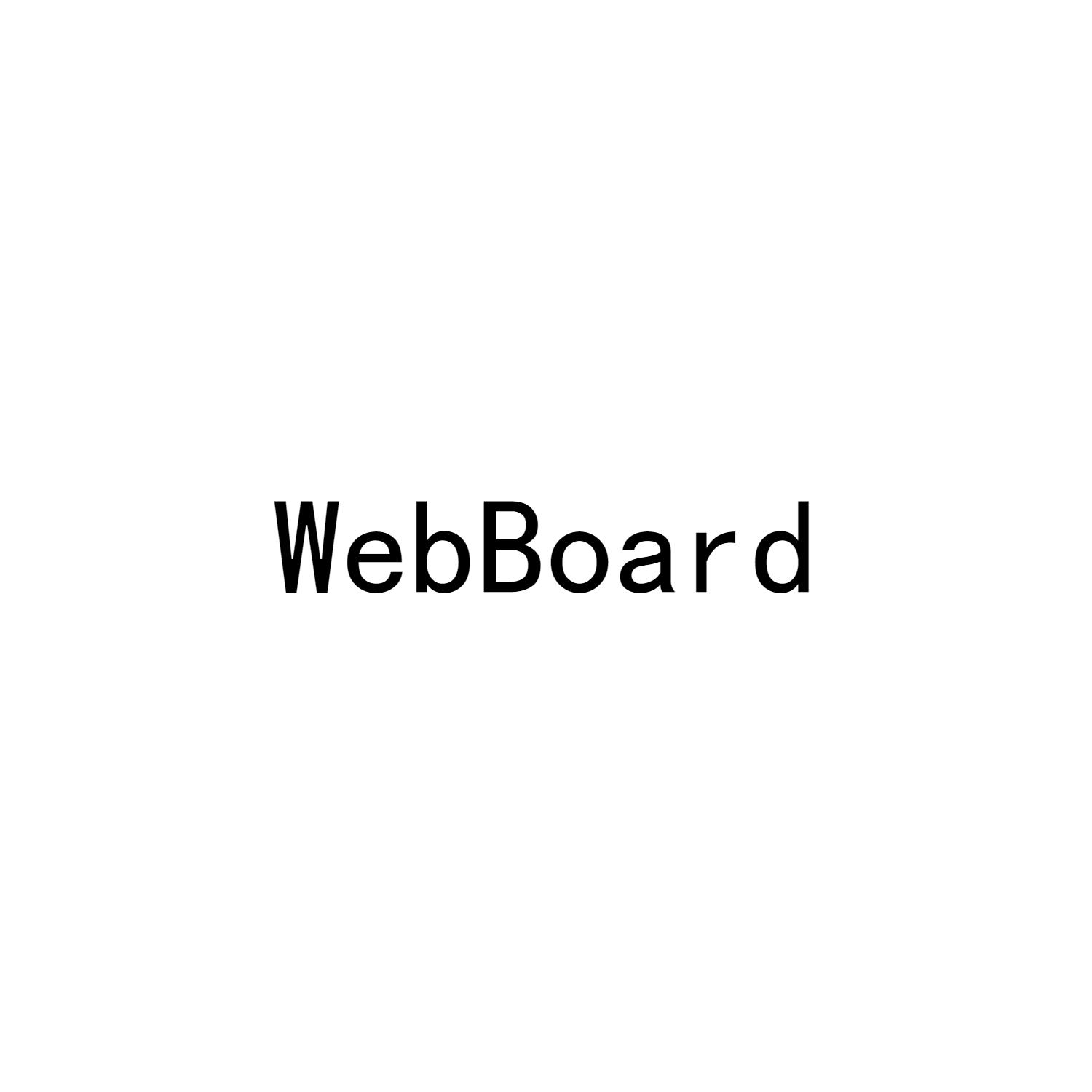 WEBBOARD