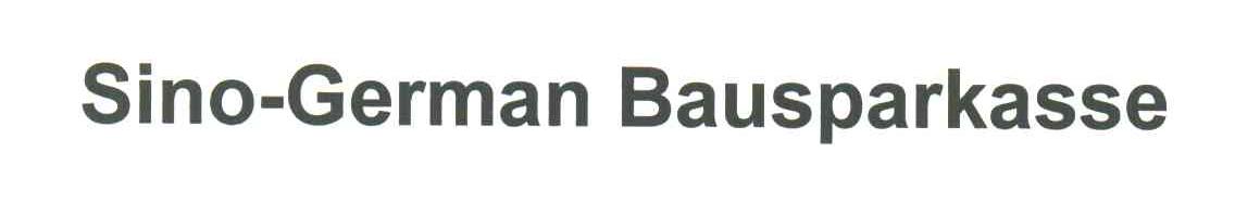 SINO GERMAN BAUSPARKASSE