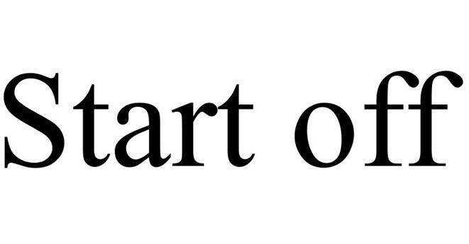 START OFF