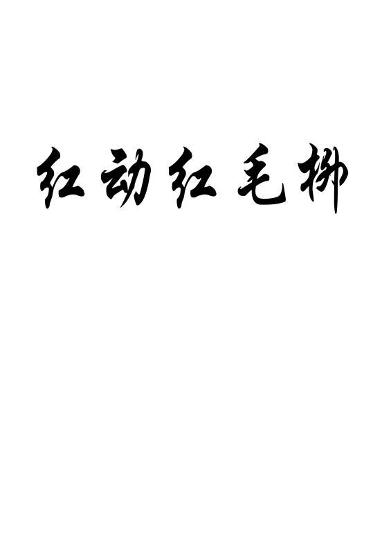 红动红毛柳