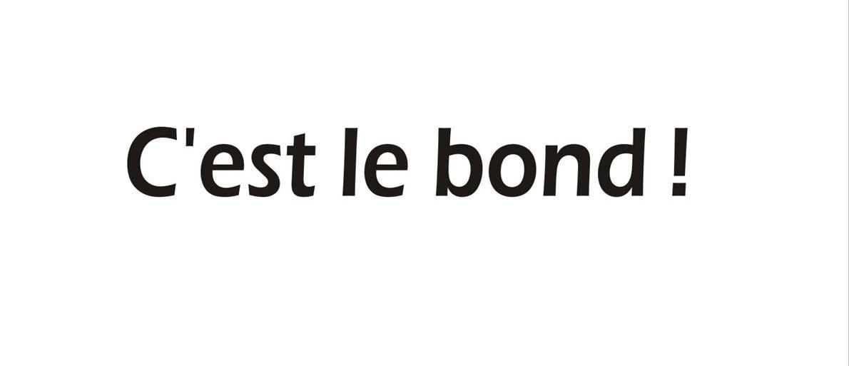 CEST LE BOND