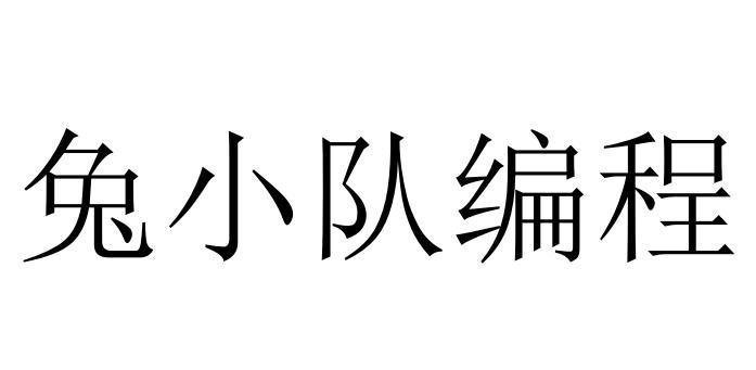 兔小队编程