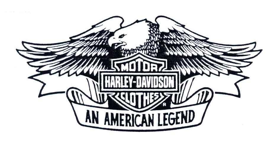 HARLEY DAVIDSON MOTOR CLOTHES AN AMERICAN LEGEND