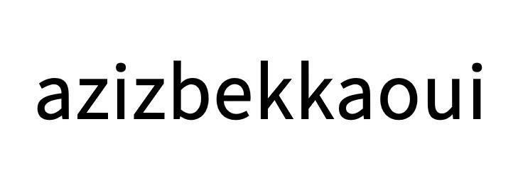 AZIZBEKKAOUI