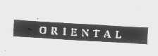 ORIENTAL