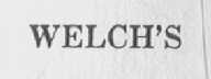 WELCH'S