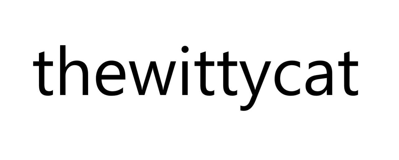 THEWITTYCAT