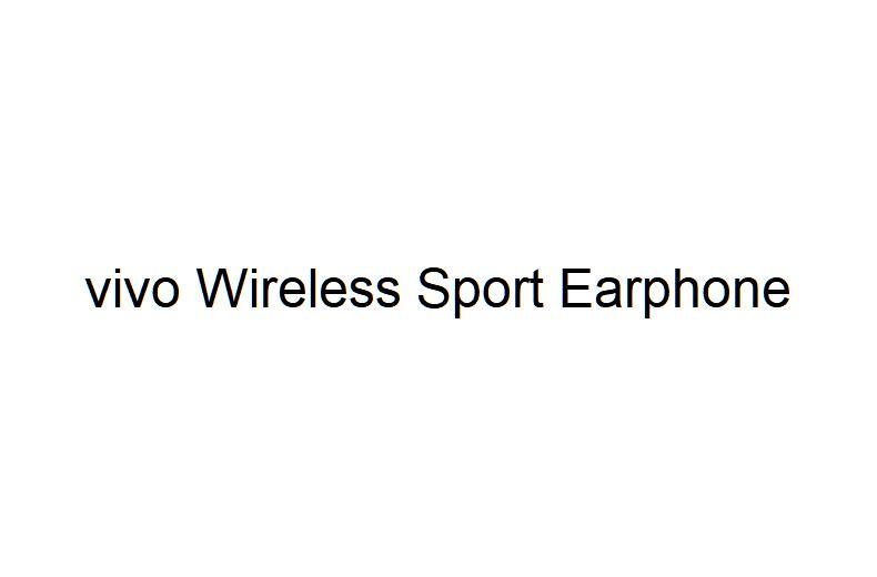 VIVO WIRELESS SPORT EARPHONE