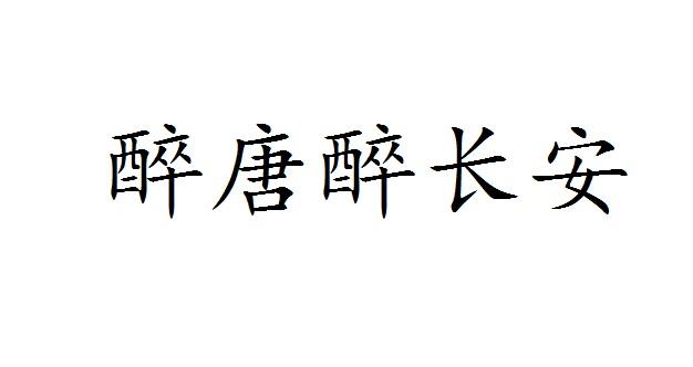 醉唐醉长安