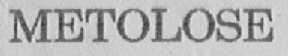 METOLOSE