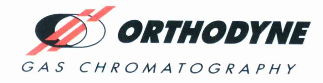 ORTHODYNE;GAS CHROMATOGRAPHY