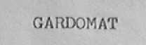 GARDOMAT