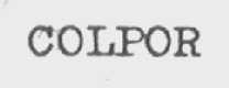 COLPOR