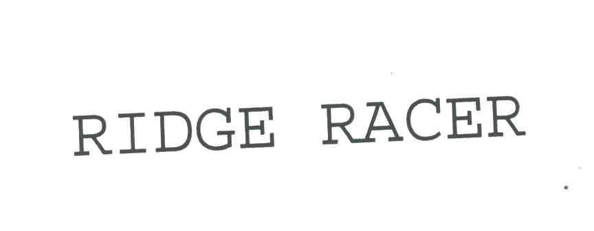 RIDGE RACER