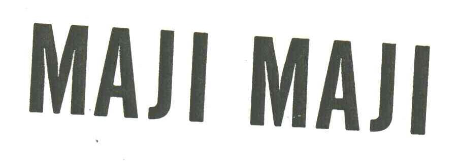 MAJI MAJI