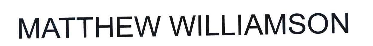 MATTHEW WILLIAMSON