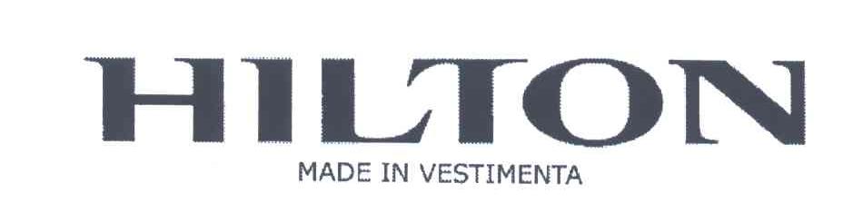 HILTON;MADE IN VESTIMENTA
