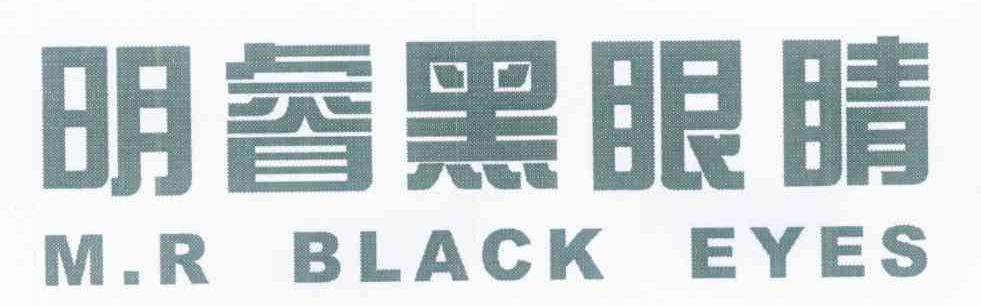 明睿黑眼睛 MR BLACK EYES