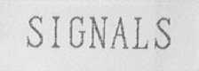 SIGNALS