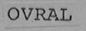 OVRAL