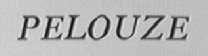 PELOUZE