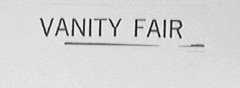 VANITY FAIR