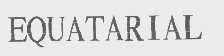 EQUATARIAL
