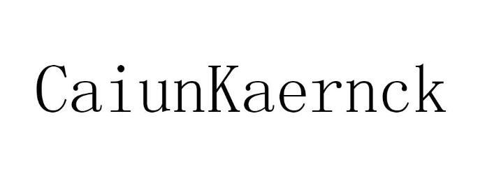 CAIUNKAERNCK