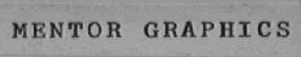 MENTOR GRAPHICS