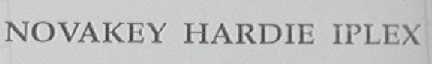 NOVAKEY HARDIE IPLEX