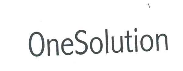 ONESOLUTION