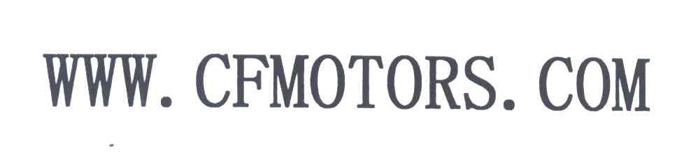WWW. CFMOTORS .COM