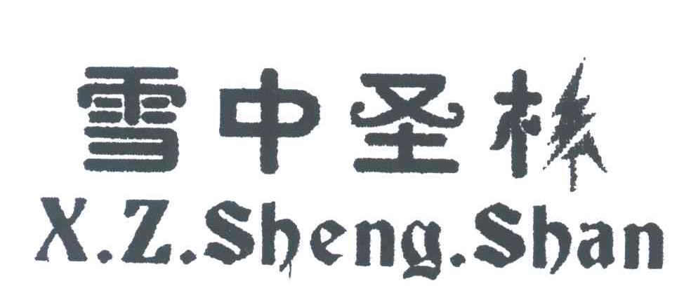 雪中圣杉;X.Z.SHENG.SHAN